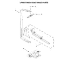 Maytag MDB7959SKZ0 upper wash and rinse parts diagram