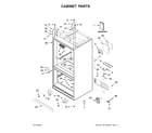 Maytag MFT2772HEZ02 cabinet parts diagram