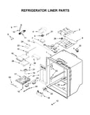 Refrigerator liner parts