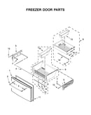 Freezer door parts