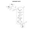 Maytag 7MMHW6621HC2 dispenser parts diagram