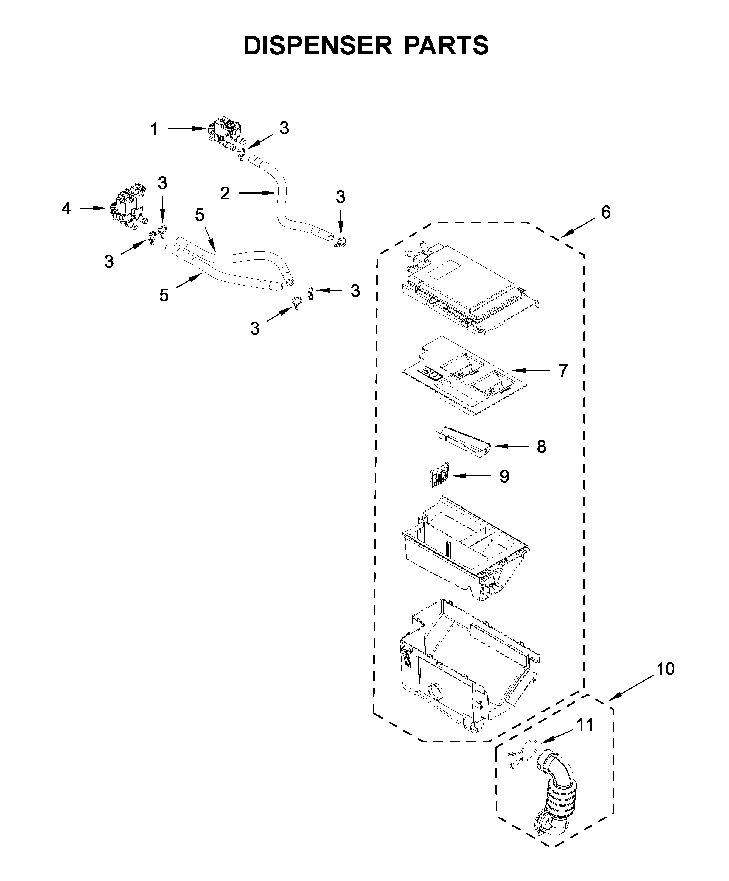 Dispenser parts