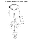 Gearcase, motor and pump parts