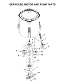 Gearcase, motor and pump parts