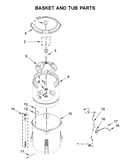 Basket and tub parts
