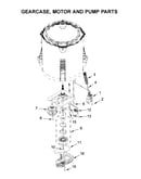 Gearcase, motor and pump parts