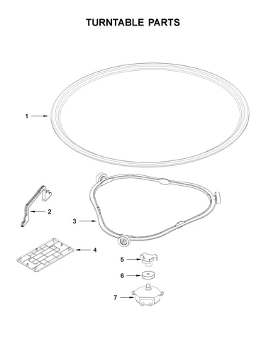 Turntable parts