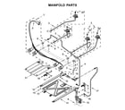Amana AGR6603SFW1 manifold parts diagram