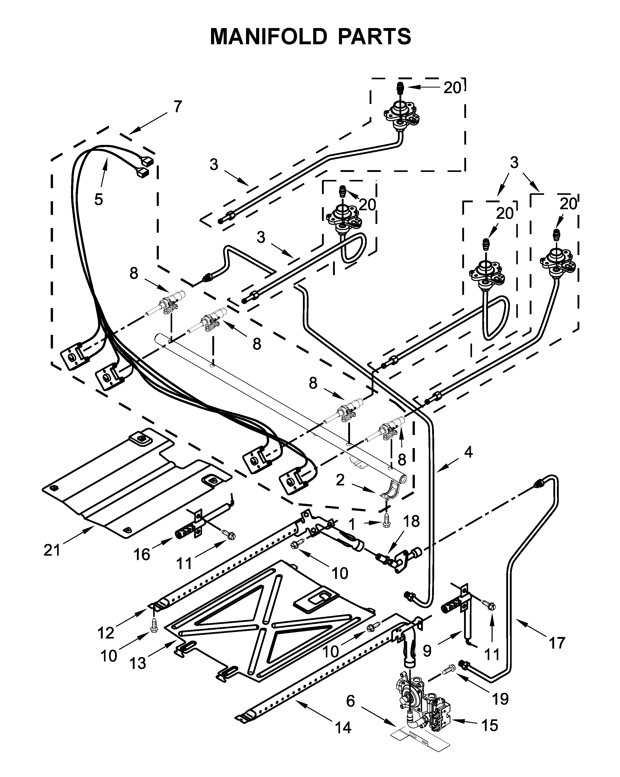 Manifold parts