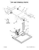 Top and console parts