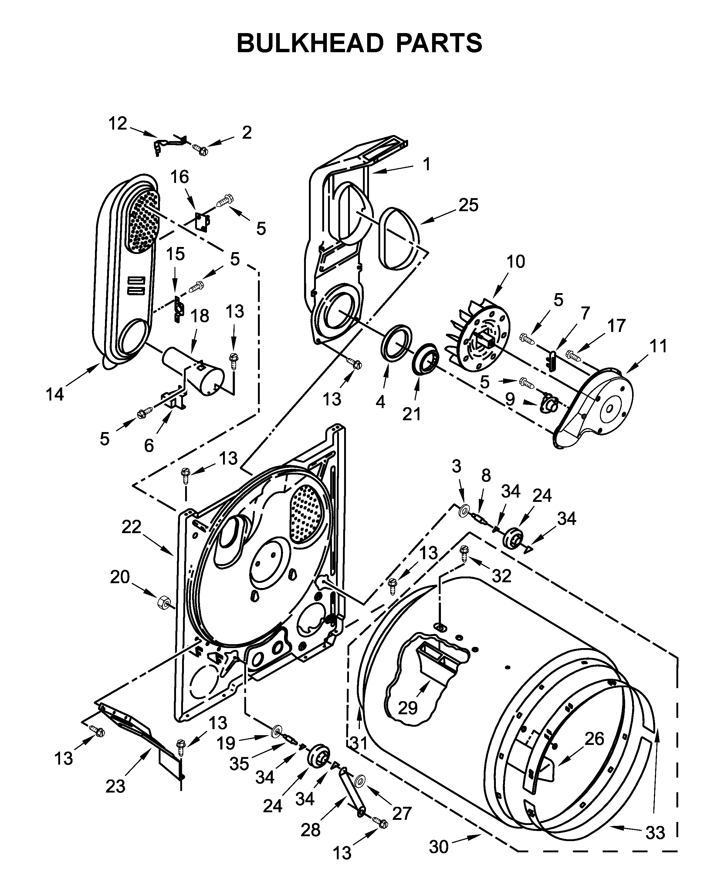 Bulkhead parts