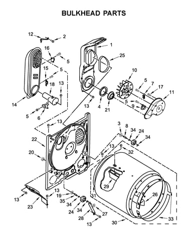 Bulkhead parts