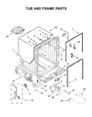 Tub and frame parts