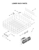 Lower rack parts