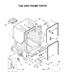 Tub and frame parts