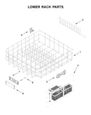 Lower rack parts