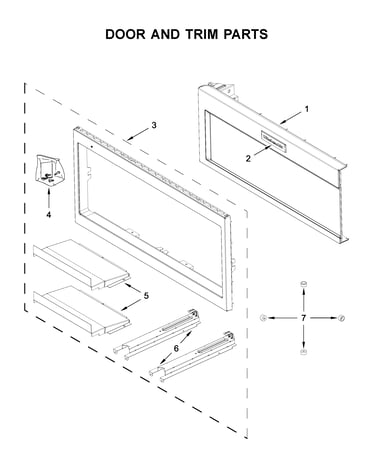Door and trim parts