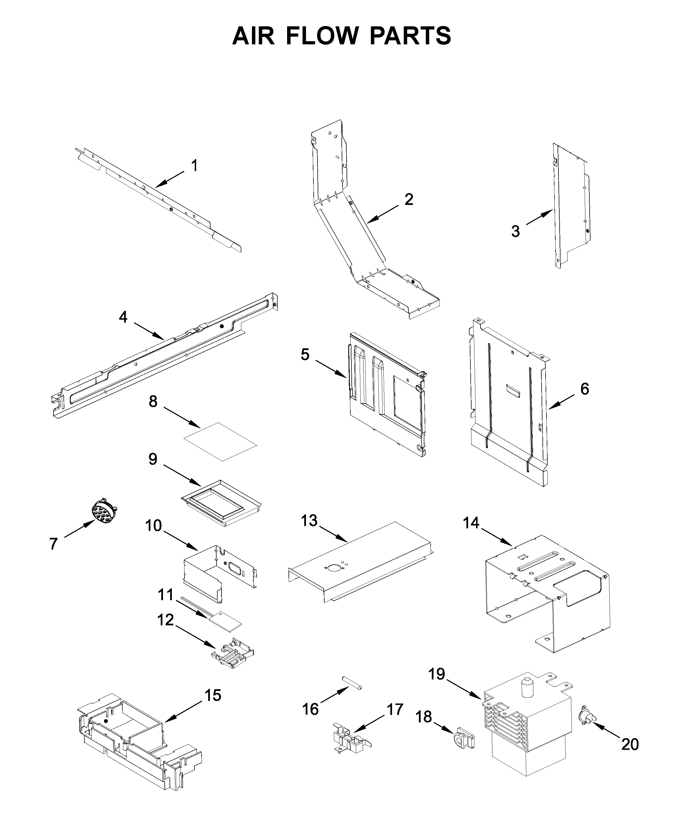 AIR FLOW PARTS