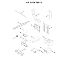 KitchenAid KMBT5011KSS0 air flow parts diagram