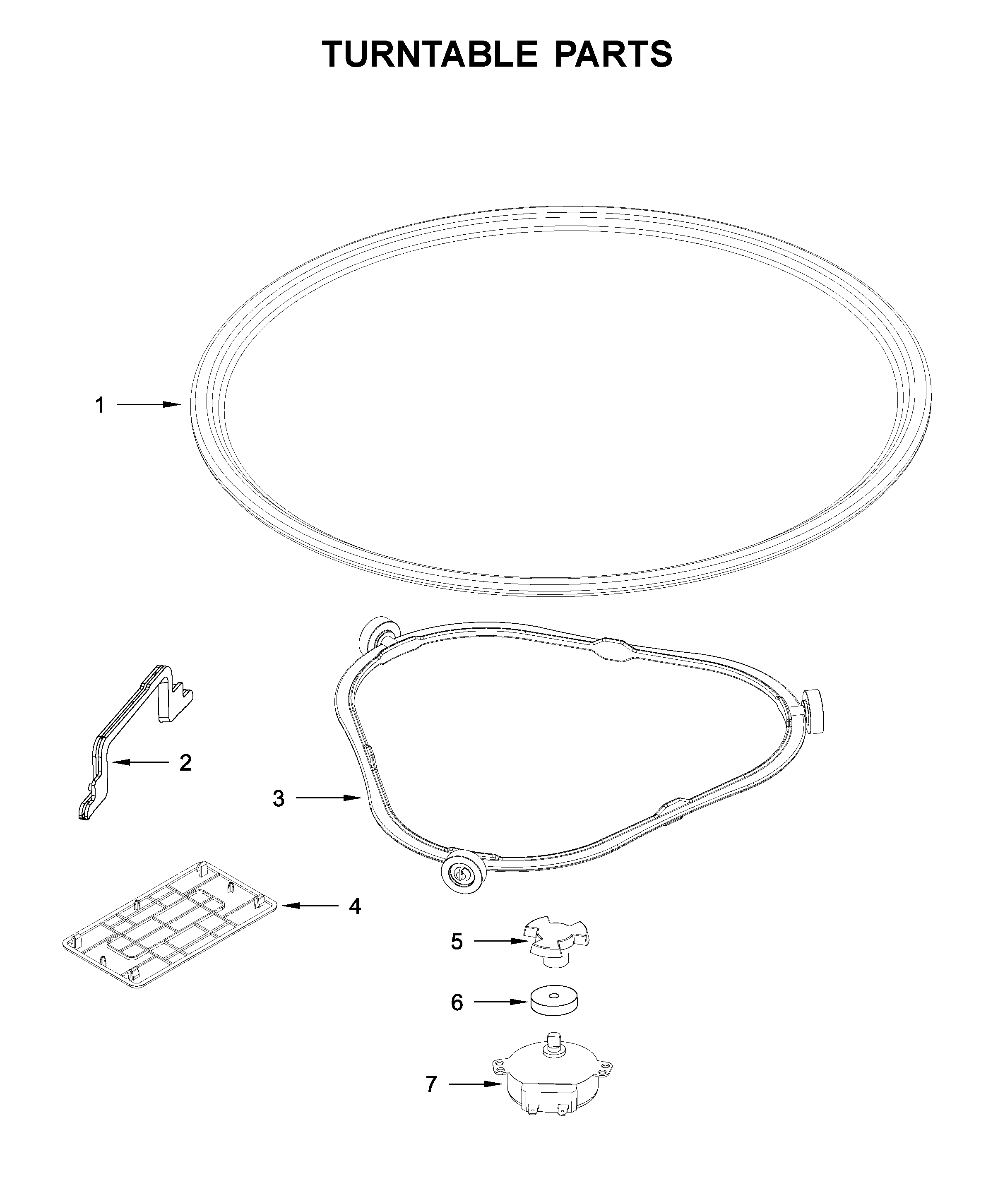 TURNTABLE PARTS