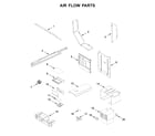 KitchenAid KMBT5511KSS0 air flow parts diagram
