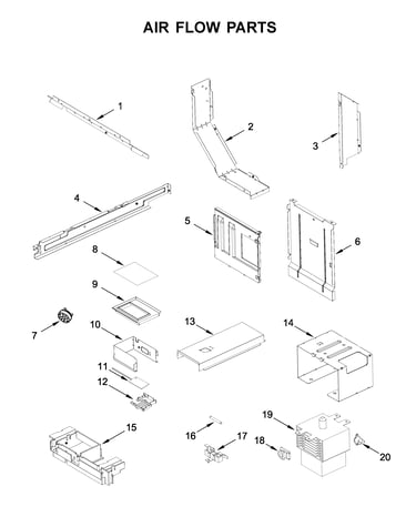 Air flow parts