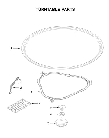 Turntable parts