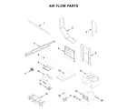 KitchenAid YKMBT5011KS0 air flow parts diagram