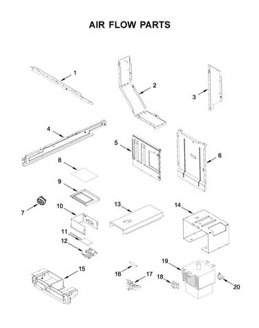 Air flow parts