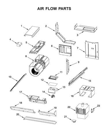 Air flow parts