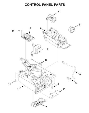 Control panel parts