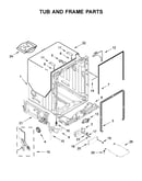 Tub and frame parts