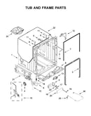 Tub and frame parts