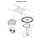 Whirlpool WMHA9019HZ3 turntable parts diagram