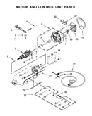 Motor and control unit parts