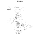 KitchenAid 7KSB4027ZER0 unit parts diagram