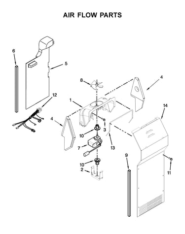 Air flow parts