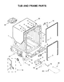 Tub and frame parts