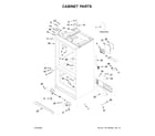 Whirlpool WRF757SDHV02 cabinet parts diagram