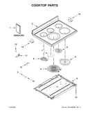 Cooktop parts