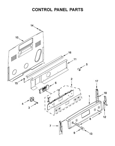 Control panel parts