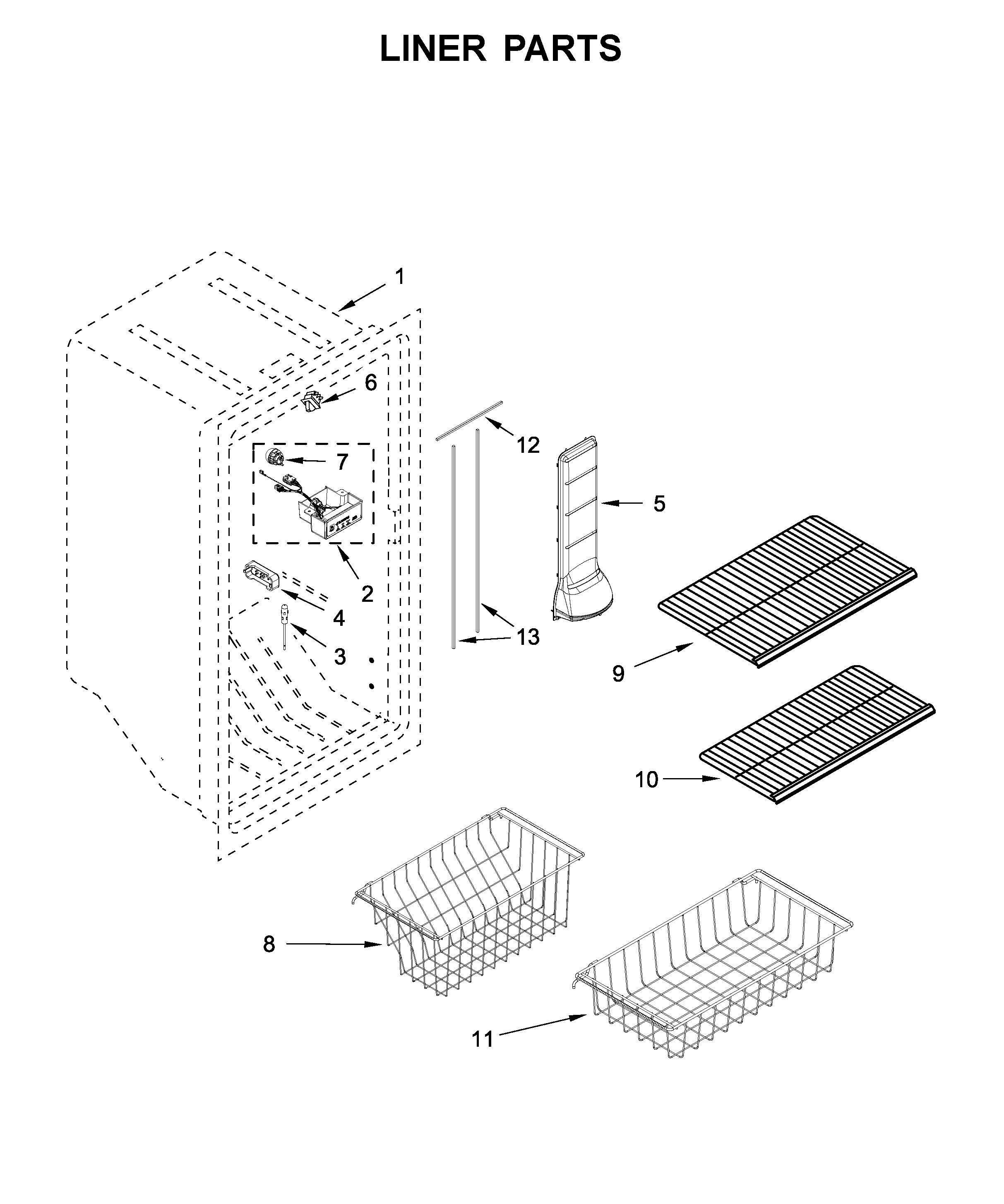 Liner parts