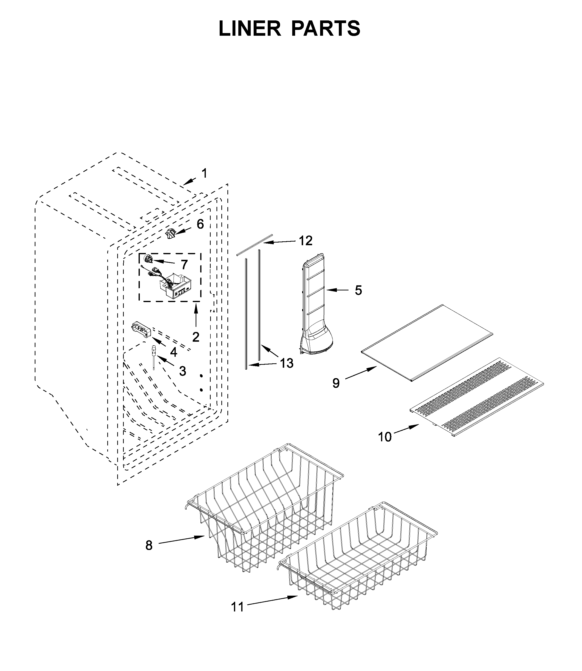 Liner parts
