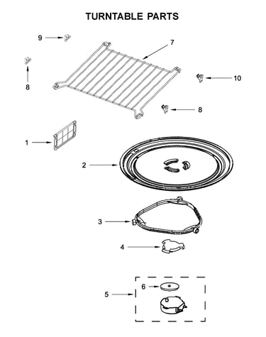 Turntable parts