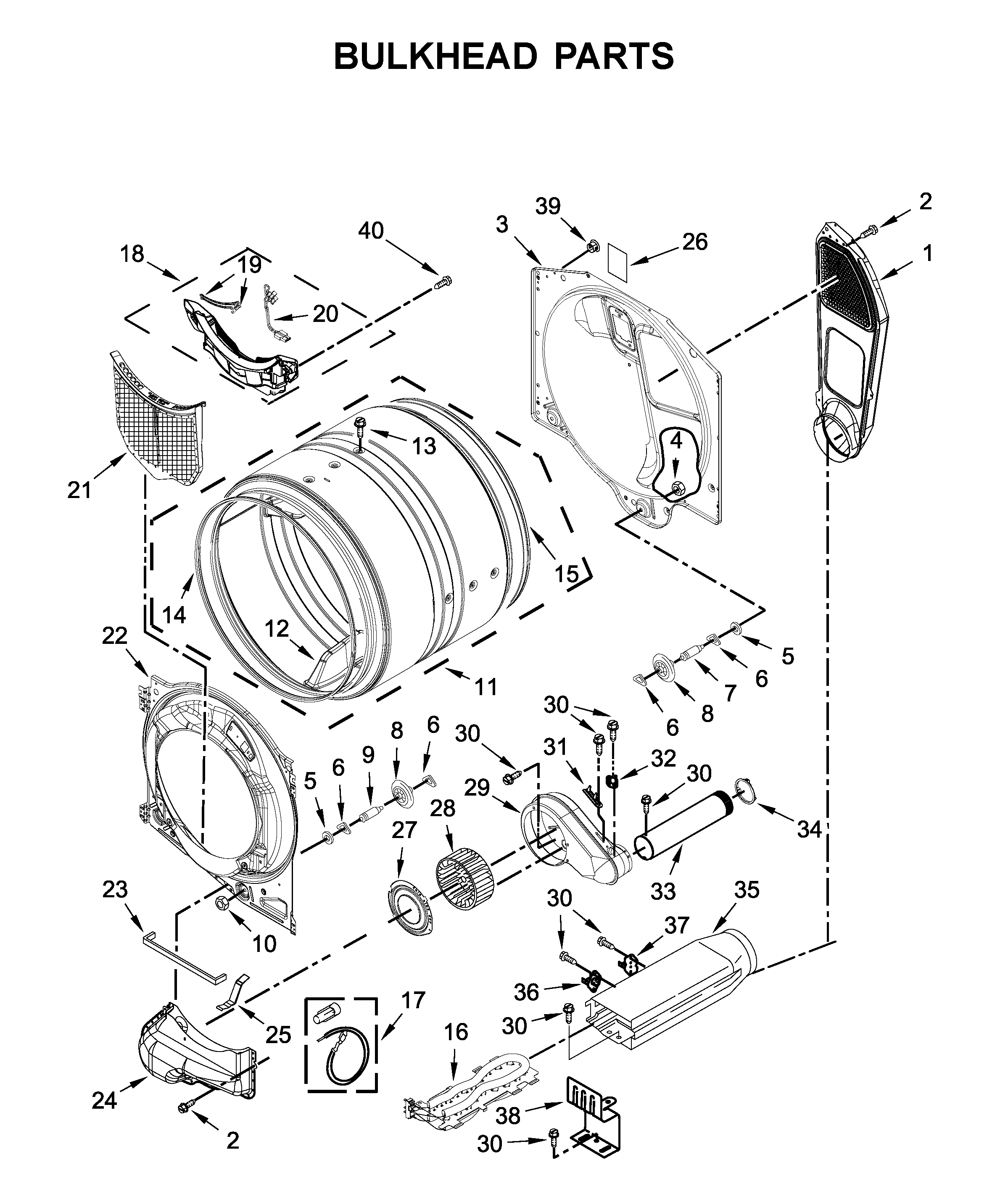 Bulkhead parts