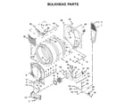 Maytag MGD6630HC2 bulkhead parts diagram