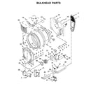 Maytag YMED6630HC2 bulkhead parts diagram