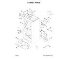 Whirlpool WRF767SDHV02 cabinet parts diagram