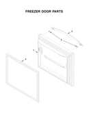 Freezer door parts