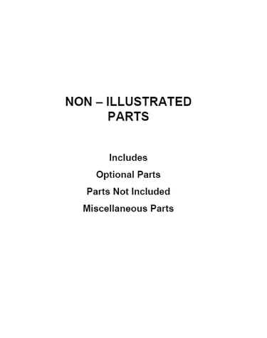 Optional parts (not included)